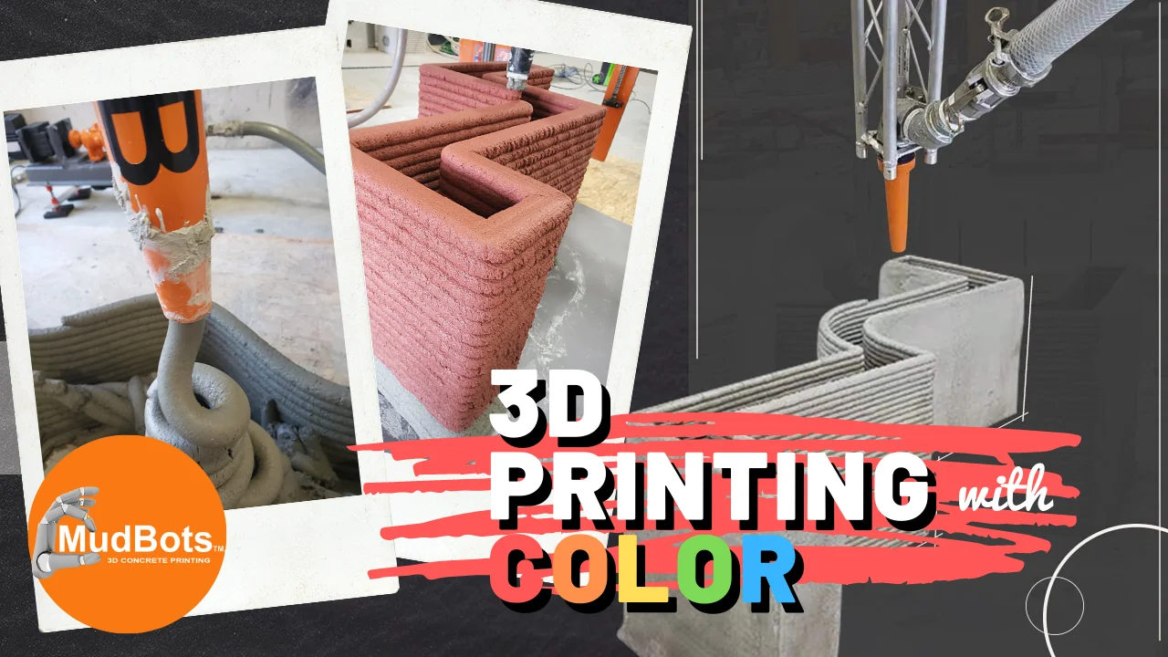 Make 3D Concrete Printing fun and do it with style! Every aspect of the Construction industry seems to be serious but it should not be boring. In fact, 3D Concrete Printing is the most exciting technology that the world has ever seen in a decade. In this video, we will show you how to print concrete with colors. 
