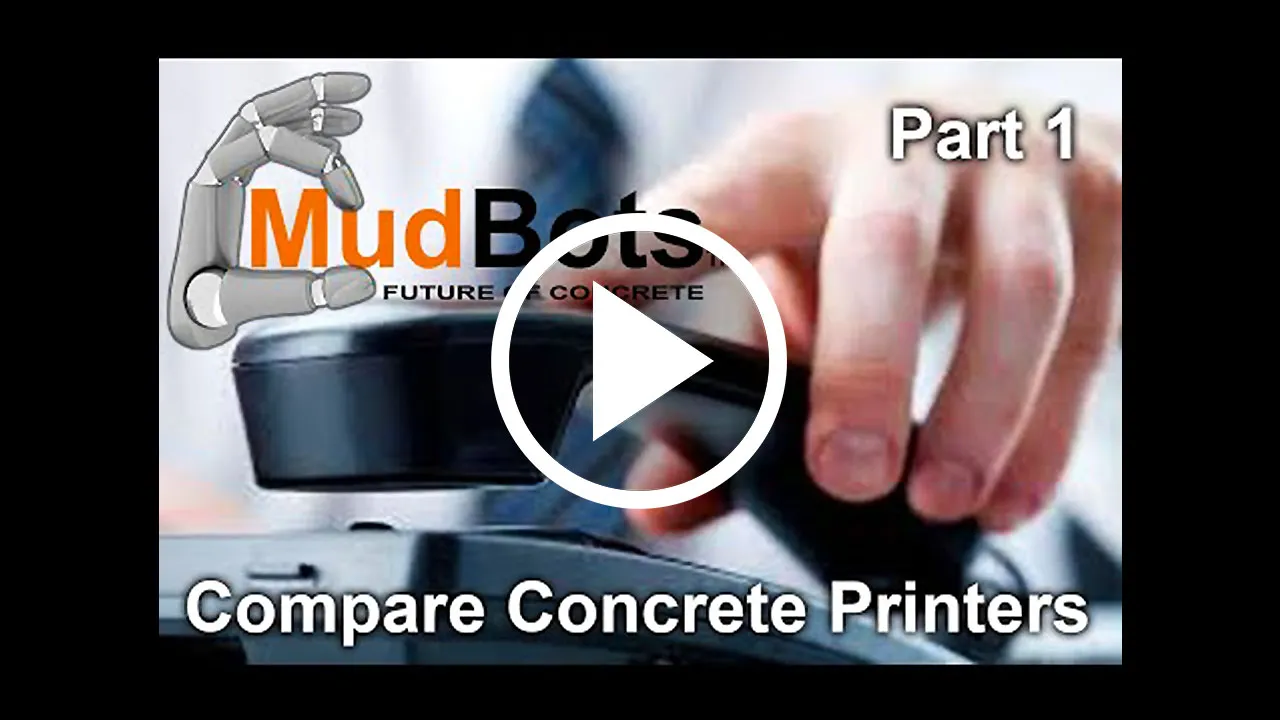 Compare Concrete Printer Companies Part 1